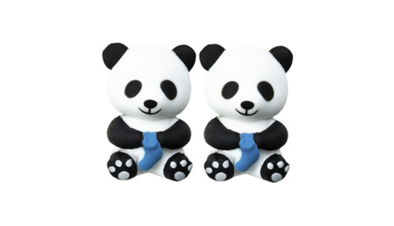HiyaHiya Panda Li Knitting Needle Point Protectors - Sock colors vary